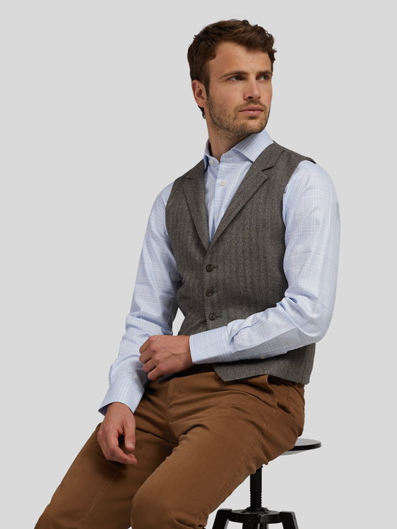 Image sur Gilet  avec col à revers