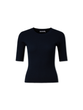 Image sur Pull en maille côtelée