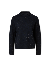 Bild von Strickpullover mit Glitzer