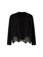 Bild von Cardigan mit Spitzendetails