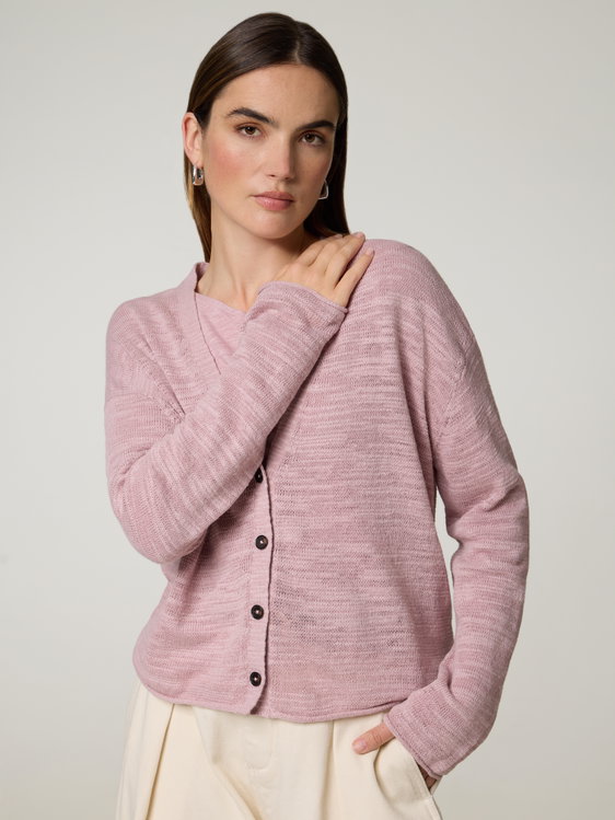Image sur Cardigan en lin