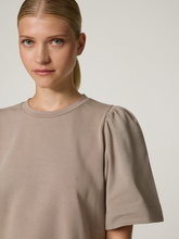 Image sur T-shirt à manches bouffantes