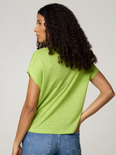 Image sur T-shirt en lin LID