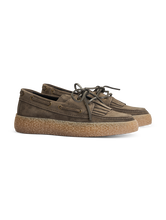 Image sur Chaussures bateau en cuir velours PIT