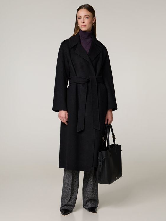 Image sur Manteau en laine double face