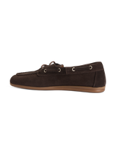 Bild von Bootsschuhe aus Veloursleder