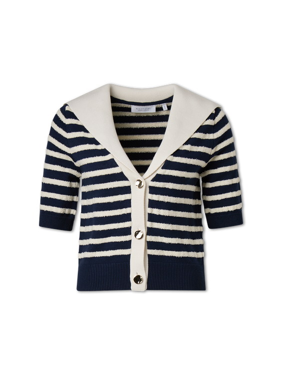 Bild von Strickjacke mit Baumwolle