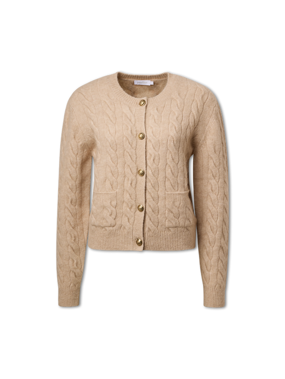 Bild von Cardigan mit Alpaka