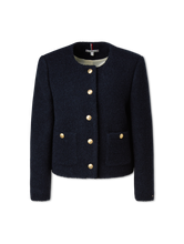 Bild von Blazer aus Tweed im Boxy Fit