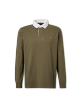 Bild von Sweatshirt mit Polokragen