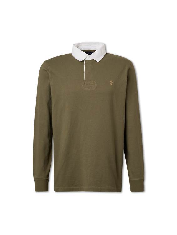 Bild von Sweatshirt mit Polokragen