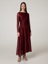 Bild von Cocktailkleid aus Metallic-Voile