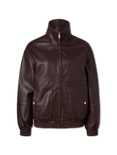 Image sur Blouson aviateur en cuir d'agneau
