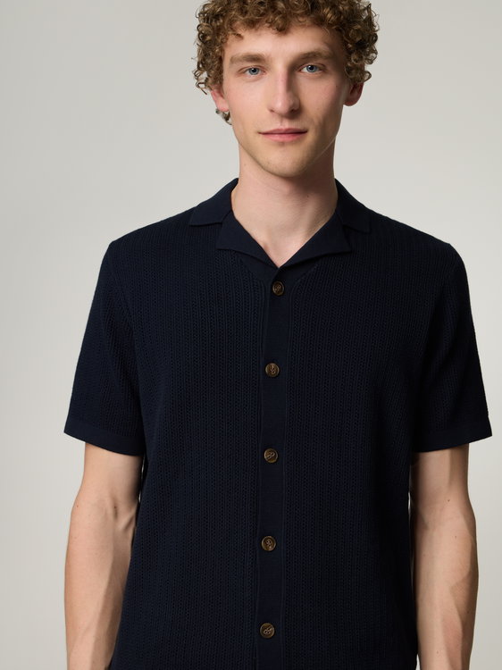 Bild von Strickshirt aus Baumwolle