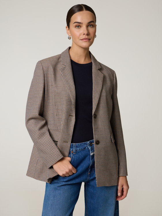 Bild von Blazer mit Schurwolle