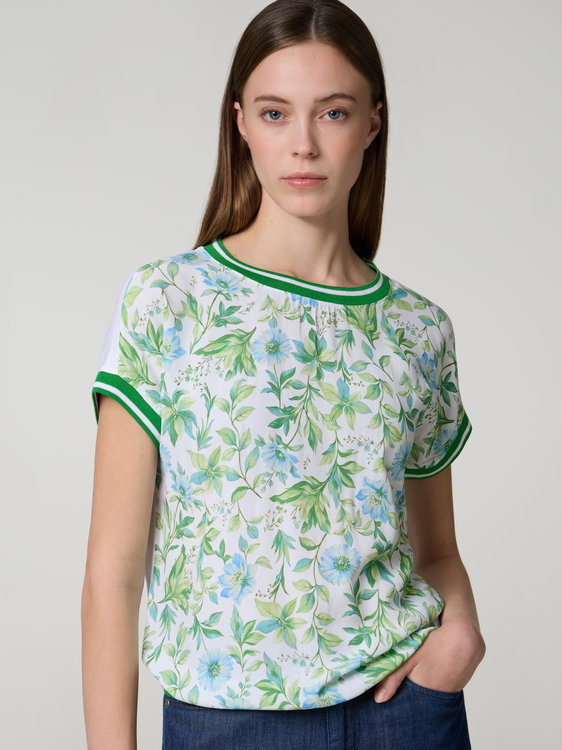 Bild von Shirt mit floralem Print