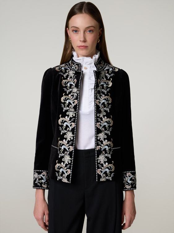 Bild von Blazer aus Samt LEXIDEA