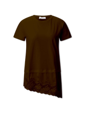 Bild von T-Shirt mit Spitzendetail