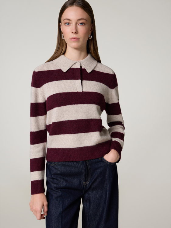Bild von Polopullover aus Kaschmir