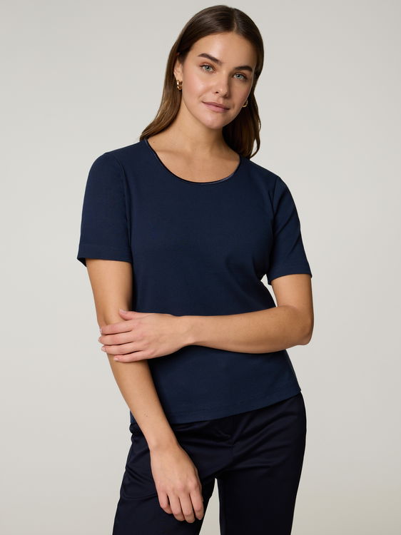 Bild von KA SHIRT SATEEN KANTE 1X1 RIPP