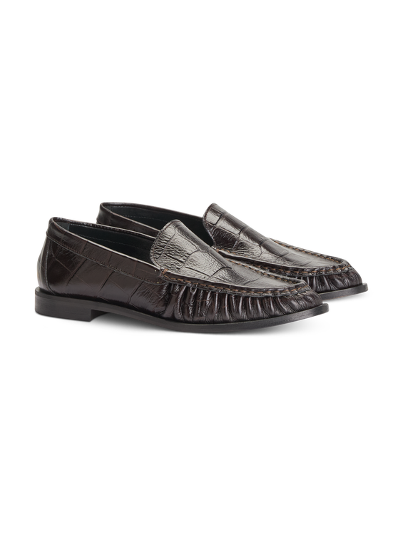 Bild von Mocassins à motif croco RUDI