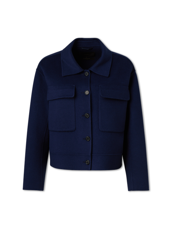 Image sur Veste en laine double face