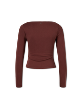 Image sur T-shirt à manches longues coupe ajustée DAENI