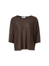 Bild von Strickpullover mit Leinen