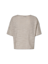 Bild von Strickshirt mit Leinen