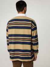 Bild von Poloshirt mit Streifen