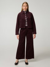 Image sur Pantalon en velours côtelé à jambes larges