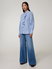 Image de Slubby Comfort Stretch Blue De