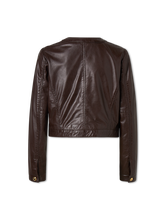 Image sur Veste en cuir d'agneau nappa