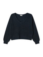 Bild von Strickpullover mit Alpaka