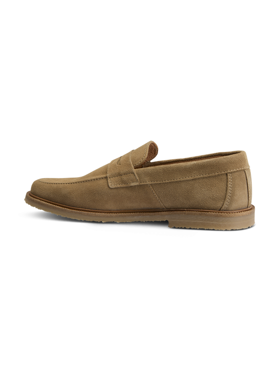 Bild von Penny-Loafer aus Veloursleder