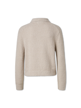 Bild von Strickpoloshirt aus Bouclé