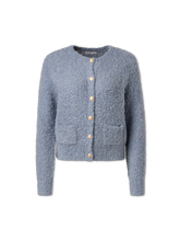 Bild von Strickjacke aus Bouclé