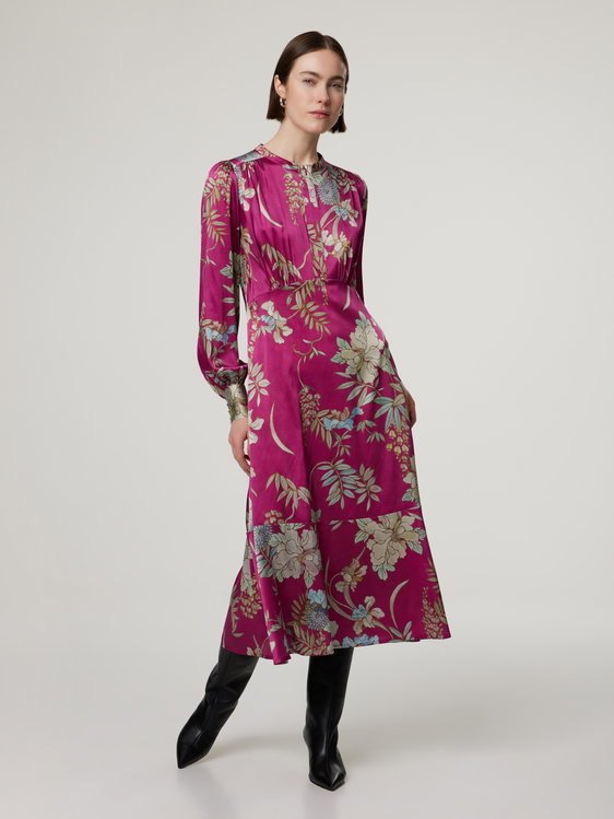 Bild von Midikleid aus Seide RUDY