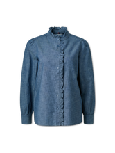 Bild von Bluse im Denim Look