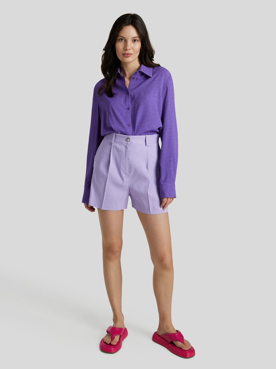 Image sur Short en lin