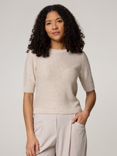 Image sur Pull en maille avec paillettes