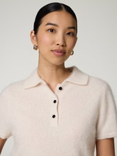 Image sur Pull à manches courtes en maille