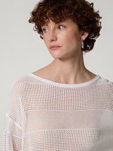 Image sur Pull en maille ajourée