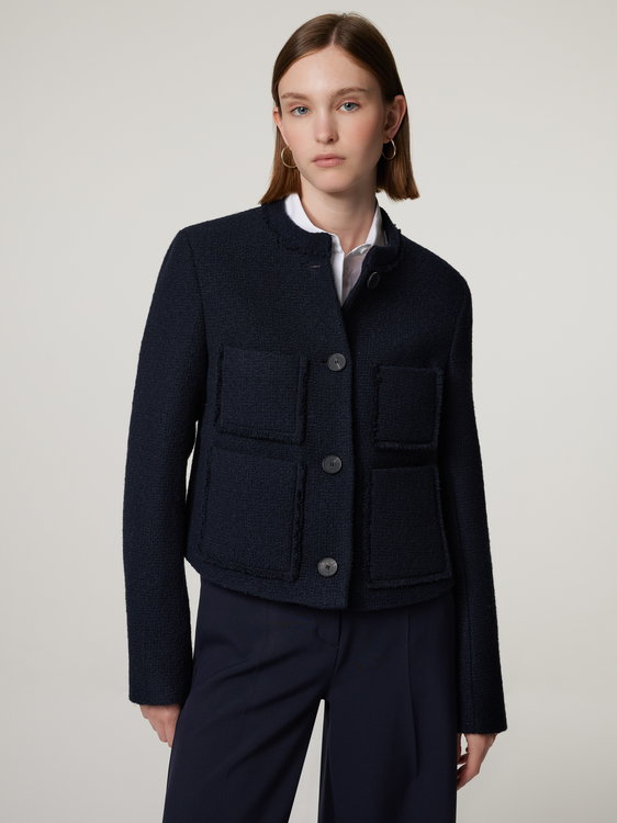 Bild von Tweedjacke mit Schurwolle