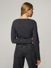 Bild von Langarmshirt aus Baumwolle