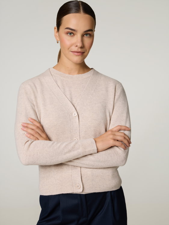 Bild von Strickjacke aus Kaschmir