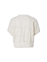 Bild von Kurzarmpullover aus Strick