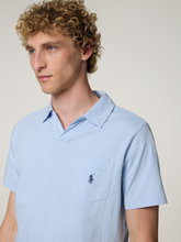 Bild von Poloshirt mit Leinen