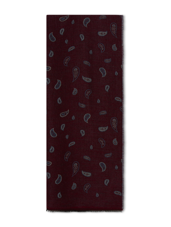 Bild von Schal mit Paisley Muster