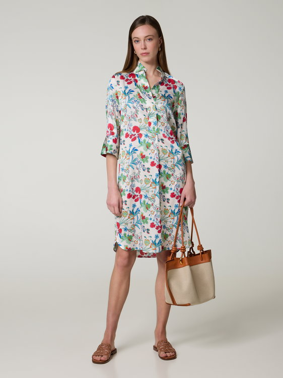 Bild von Midikleid aus Seide